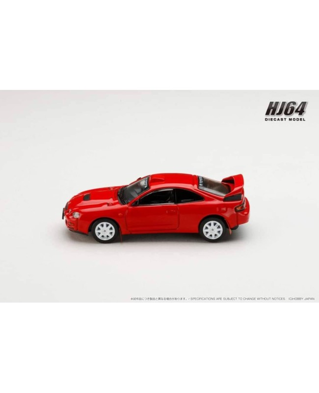 (預訂 Pre-order) HobbyJAPAN 1/64 Toyota CELICA GT-FOUR WRC Edition (ST205) Customized Version / 8 Spokes Wheel (Diecast car model) HJ641064CR    : Super Red Ⅳ
