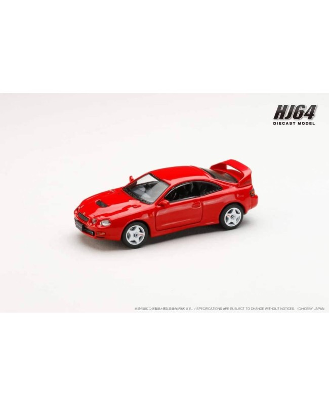(預訂 Pre-order) HobbyJAPAN 1/64 Toyota CELICA GT-FOUR (ST205) JDM STYLE (Diecast car model) HJ642064AR  :  Super Red Ⅳ