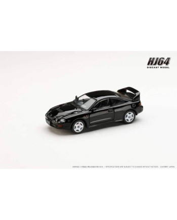 (預訂 Pre-order) HobbyJAPAN 1/64 Toyota CELICA GT-FOUR (ST205) JDM STYLE (Diecast car model) HJ642064ABK : Black