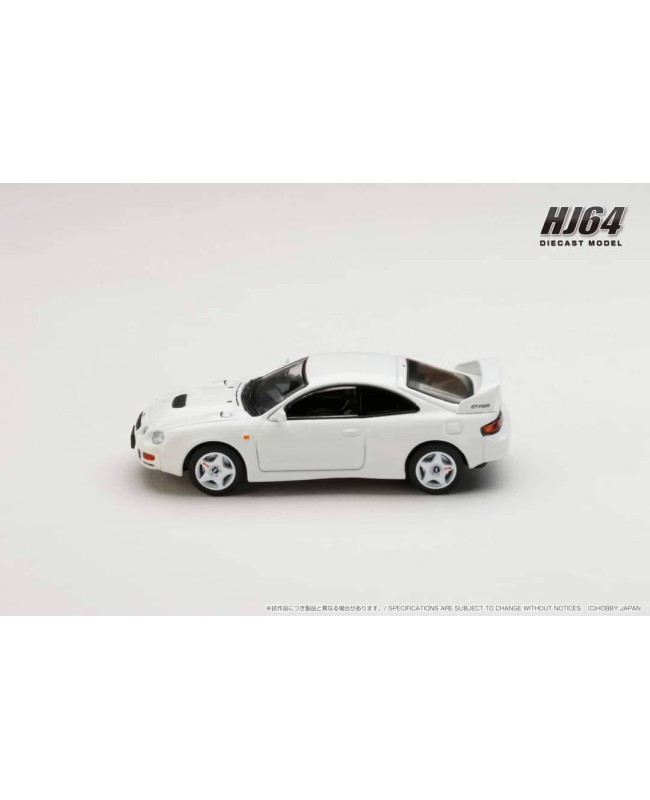 (預訂 Pre-order) HobbyJAPAN 1/64 Toyota CELICA GT-FOUR (ST205) JDM STYLE (Diecast car model) HJ642064AW  : Super WhiteⅡ