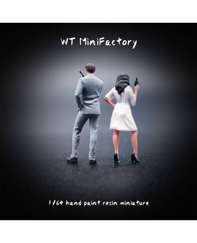 (預訂 Pre-order) WT Minifactory 1/64 持槍男女 二人組 WT2023122226