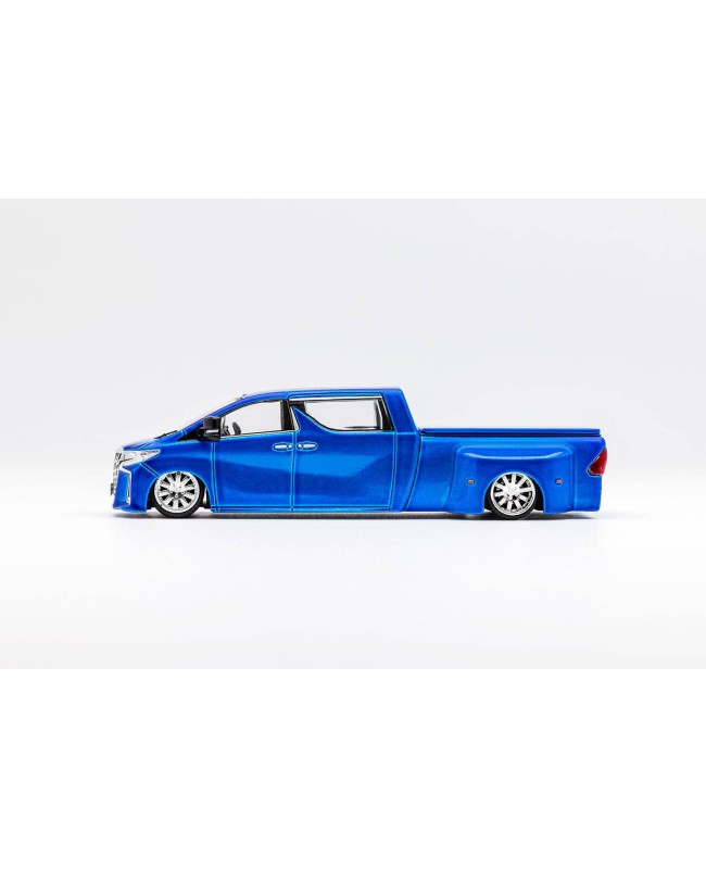 (預訂 Pre-order) GCD 1/64 Toyota Alpha pickup (Diecast car model) 限量500台 Chrome Blue KS-061-324