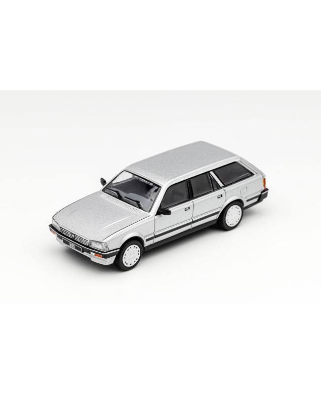 (預訂 Pre-order) DCT 1/64 Peugeot 505 SW (Diecast car model) Silver
