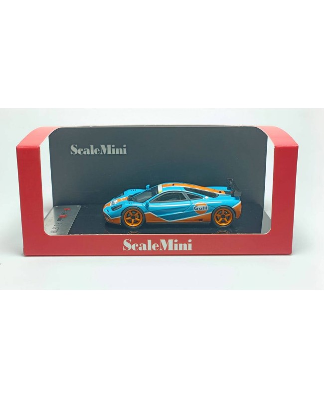 (預訂 Pre-order) ScaleMini 1/64 Mclaren F1 GTR & F1 LM (Resin car model) 限量499台 Gulf