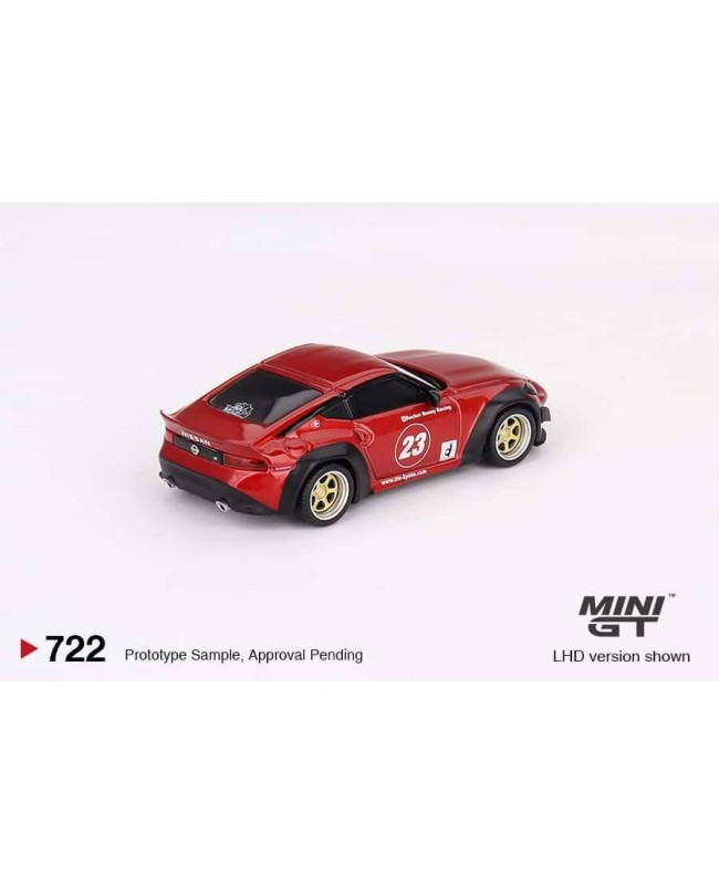 (預訂 Pre-order) MINI GT 1/64 Nissan Z Pandem Passion Red MGT00722-R (Diecast car model)