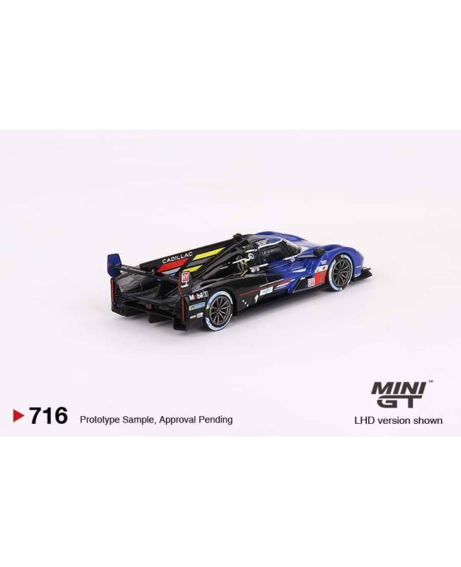 (預訂 Pre-order) MINI GT 1/64 Cadillac V-Series.R #2 Cadillac Racing  2023 Le Mans 24 Hrs  3rd Place- MGT00716-L (Diecast car model)