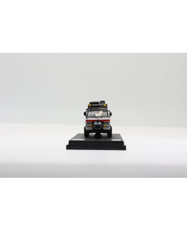 (預訂 Pre-order) Autobots Models 1/64 Delica 3rd Star Wagon 4x4 Off-road，含6件車頂配件 (Diecast car model) 限量999台 Mitsubishi Oil Silver wheel RHD