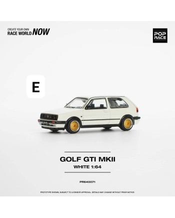(預訂 Pre-order) POPRACE 1/64 PR640071 GOLF GTI WHITE (Diecast car model)