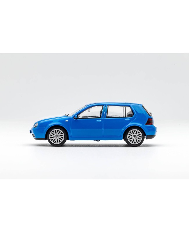 (預訂 Pre-order) GCD 1/64 Volkswagen MK4 (Diecast car model) Golf MK4 Blue KS-031-223