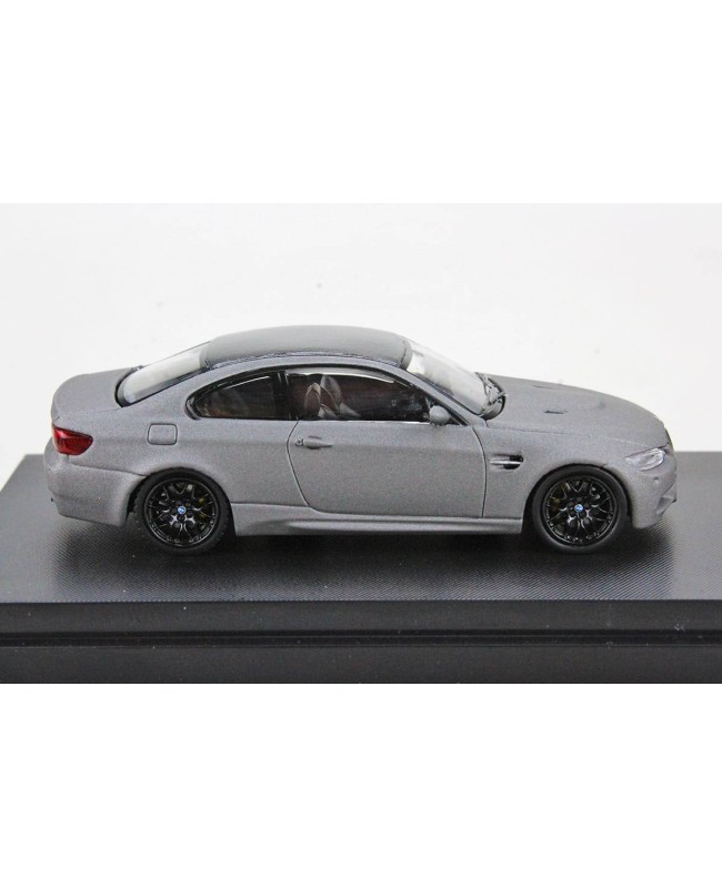(預訂 Pre-order) FINE MODEL 1/64 M3E92 (Diecast car model) Matte grey (限量699台)