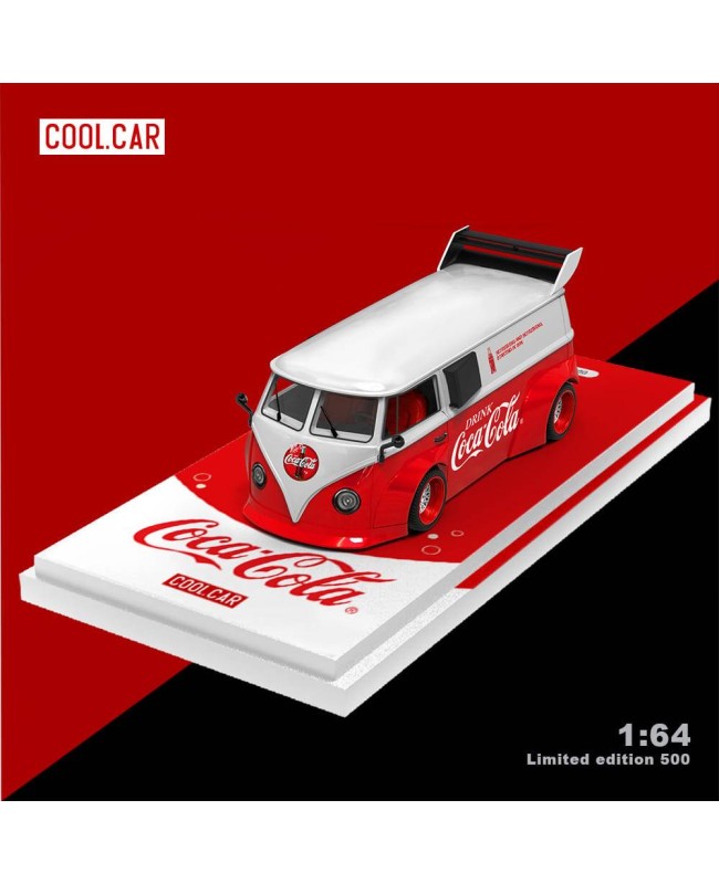 (預訂 Pre-order) Cool Car 1:64 Coca-Cola livery (Diecast car model) 限量500台 T1 van 普通版 CC642928