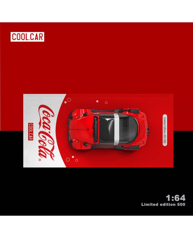 (預訂 Pre-order) Cool Car 1:64 Coca-Cola livery (Diecast car model) 限量500台 Beetle 普通版 CC646211