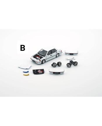 (預訂 Pre-order) BM Creations 1/64 BM64B0402 Honda Civic EF2 1991 White RHD (Diecast car model)