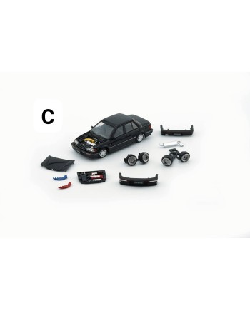 (預訂 Pre-order) BM Creations 1/64 BM64B0404 Honda Civic EF2 1991 Black RHD (Diecast car model)