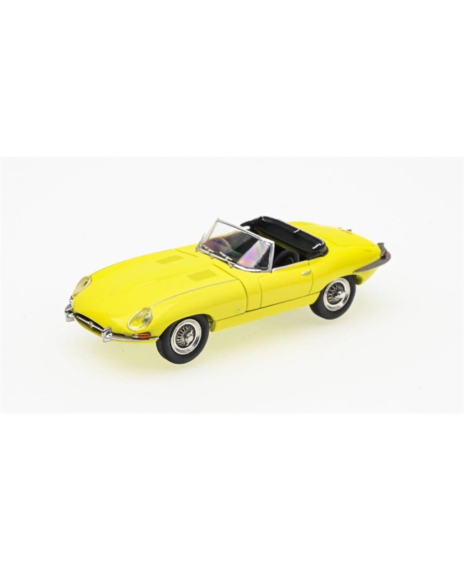 (預訂 Pre-order) GFCC 1/64 1961 Jaguar E-Type convertible (Diecast car model) Yellow