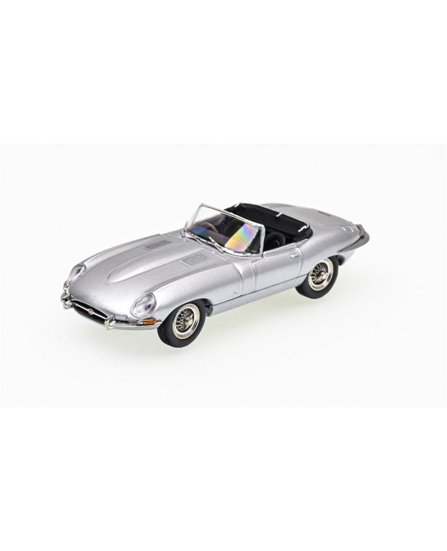 (預訂 Pre-order) GFCC 1/64 1961 Jaguar E-Type convertible (Diecast car model) Silver