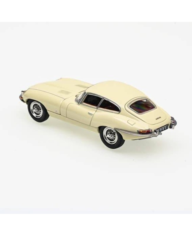 (預訂 Pre-order) GFCC 1/64 1961 Jaguar E-Type hardtop version (Diecast car model) Off-White