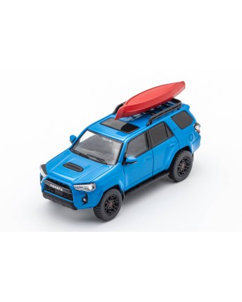 (預訂 Pre-order) GCD 1/64 Toyota 4 RUNNER (Diecast car model) Blue (with dinghy) KS-059-343