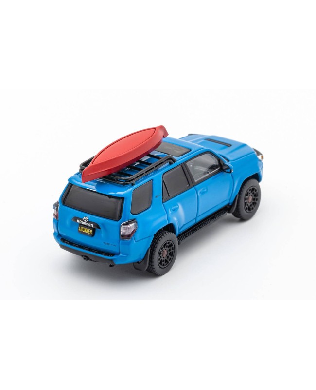 (預訂 Pre-order) GCD 1/64 Toyota 4 RUNNER (Diecast car model) Blue (with dinghy) KS-059-343
