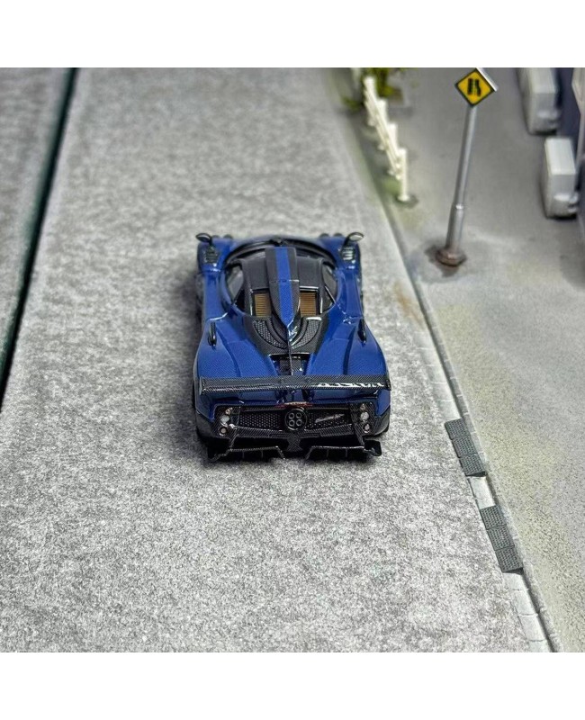 (預訂 Pre-order) U2 1/64 Pagani 760LH (Resin car model) 限量299台 Blue Carbon