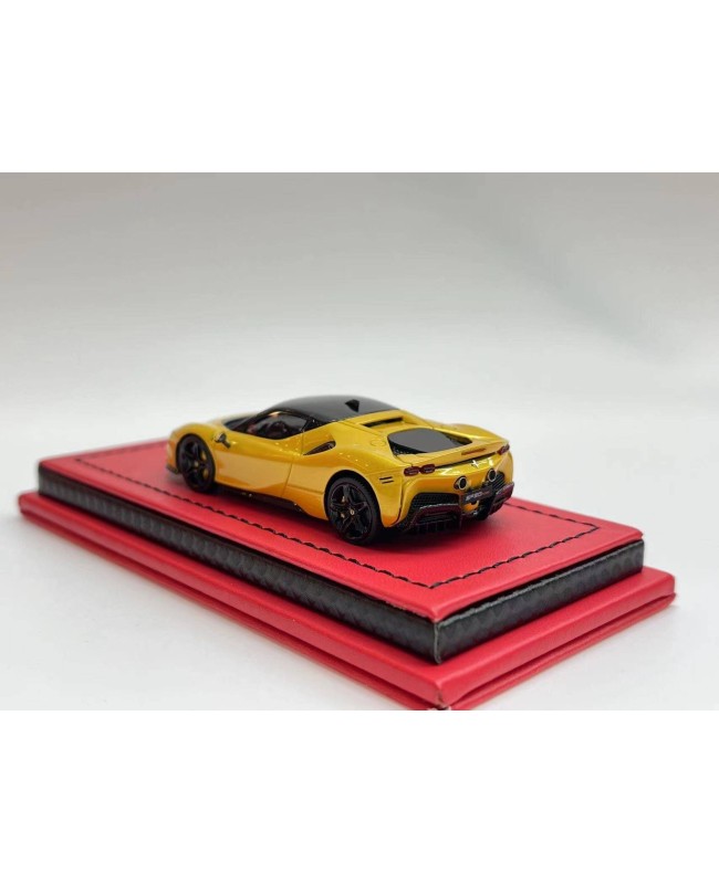 (預訂 Pre-order) ART 1/64 Ferrari SF90 (Resin car model) 限量199台 Gold hardtop version