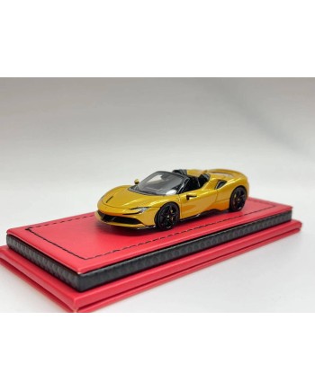 (預訂 Pre-order) ART 1/64 Ferrari SF90 (Resin car model) 限量199台 Gold Convertible version