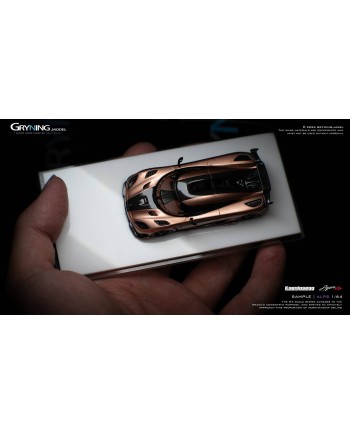 (預訂 Pre-order) GRYNING.model 1/64 Koenigsegg  Agera RS (Resin car model) 限量999台 GA001B Taipei gold/Carbon