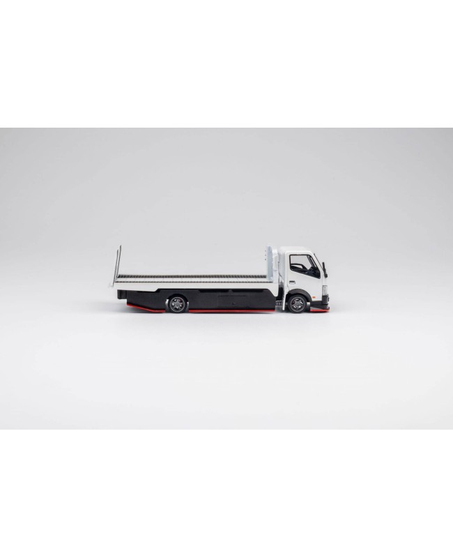 (預訂 Pre-order) Micro Turbo 1/64 Custom Tow Truck Metallic White (Diecast car model)