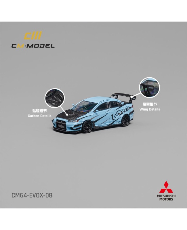 (預訂 Pre-order) CM model 1/64 PAGANI IMOLA Blue carbon/CM64-IMOLA-02 (Diecast car model)