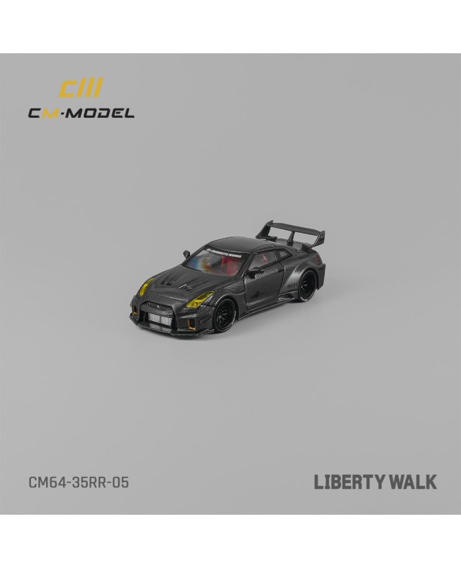(預訂 Pre-order) CM model 1/64 Nissan LBWK GT35RR Super silhouette Full Carbon/CM64-35RR-05 (Diecast car model)