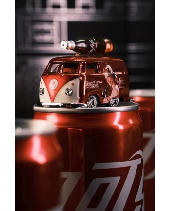 (預訂 Pre-order) HY Model 1/64 1960 VW Volkswagen bus (Diecast car model) 限量499台 Coca-Cola Livery