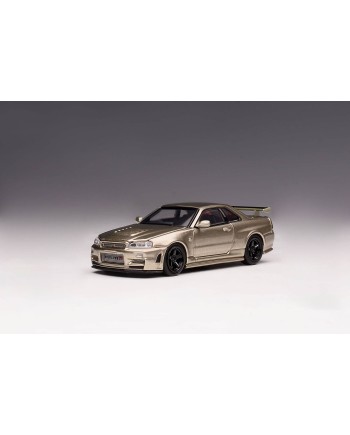 (預訂 Pre-order) MOTORHELIX 1/64 NISSAN SKYLINE GT-R(R34)Z-TUNE (Diecast car model) 限量699台 Jade Green