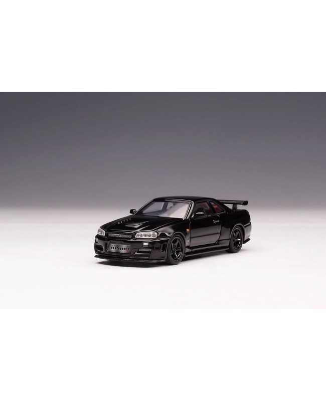 (預訂 Pre-order) MOTORHELIX 1/64 NISSAN SKYLINE GT-R(R34)Z-TUNE (Diecast car model) 限量699台 Pearl Black