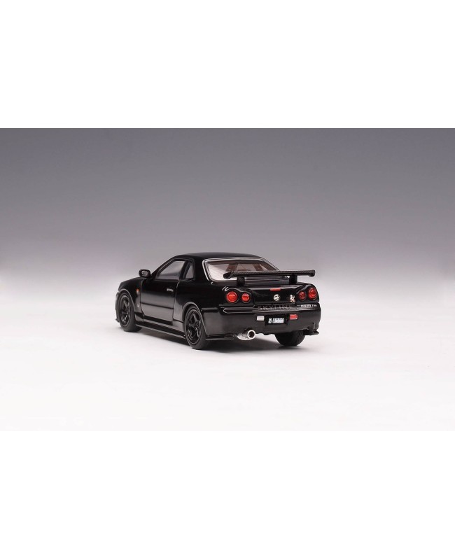 (預訂 Pre-order) MOTORHELIX 1/64 NISSAN SKYLINE GT-R(R34)Z-TUNE (Diecast car model) 限量699台 Pearl Black