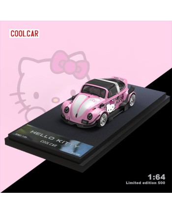 (預訂 Pre-order) Cool Car 1/64 Beetle (Diecast car model) 限量500台 淡粉色-普通版 CC646214