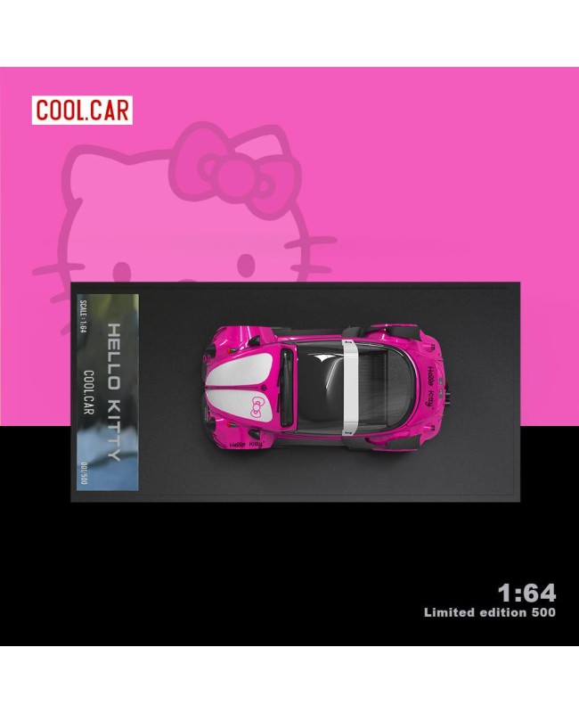 (預訂 Pre-order) Cool Car 1/64 Beetle (Diecast car model) 限量500台 深粉色-普通版 CC646215