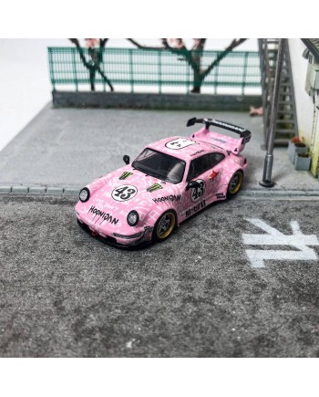 (預訂 Pre-order) King Model 1:64 964 RWB Hoonipigasus pink #43 (Diecast car model) 限量499台