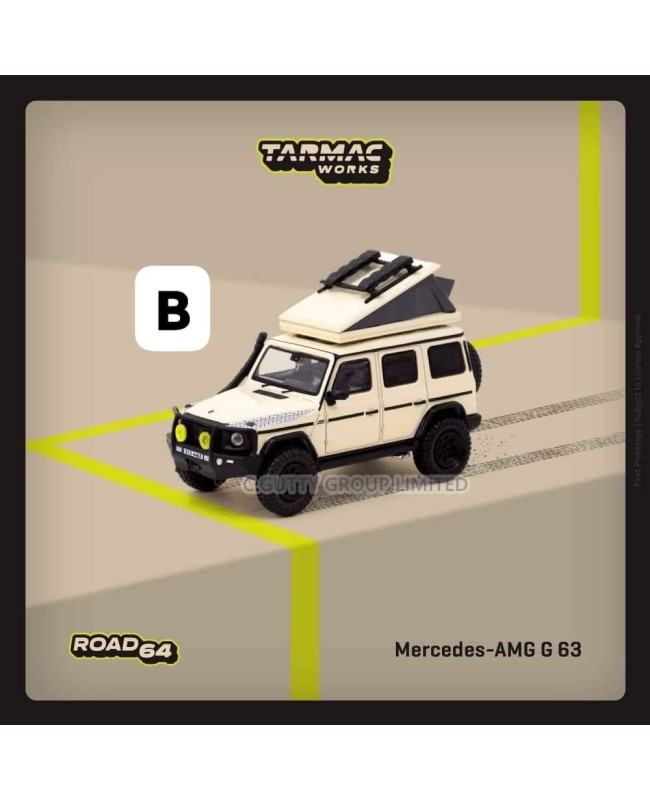(預訂 Pre-order) Tarmac 1/64 T64R-040-CAMP Mercedes-AMG G 63 Camping (Diecast car model)
