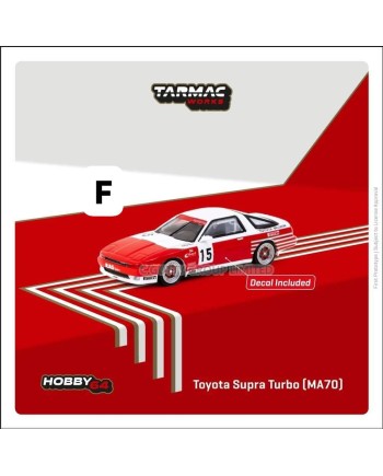 (預訂 Pre-order) Tarmac 1/64 T64-064-87ETC15 Toyota Supra Turbo (MA70) ETCC 1987 (Diecast car model)