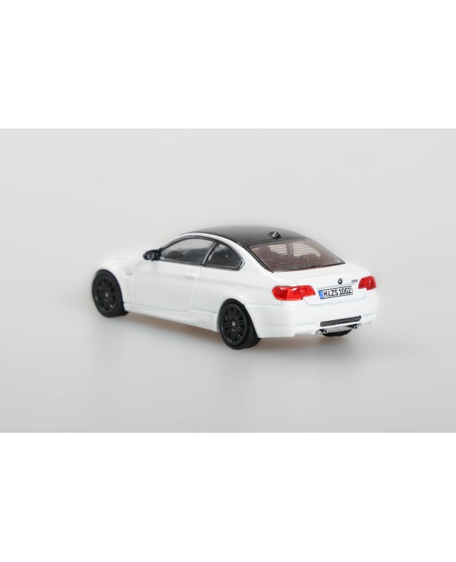 (預訂 Pre-order) Model Attitude MA 1:64  E92 M3 (Diecast car model) 珠白色車身 槍灰原裝車轆 碳纖維車頂/後鏡 (限量499 臺)