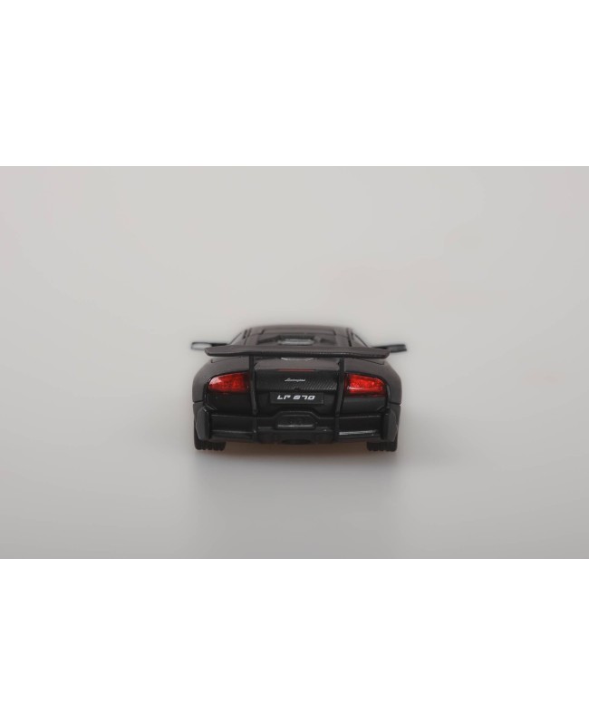 (預訂 Pre-order) High Rev Model  HRM 1/64 LP670 SV (Diecast car model) 限量399台 Matte black
