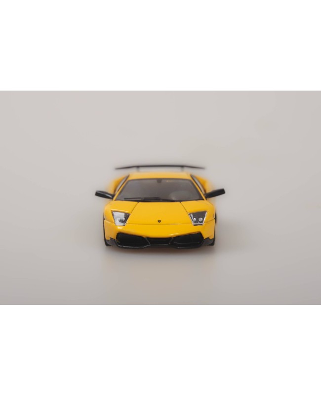 (預訂 Pre-order) High Rev Model  HRM 1/64 LP670 SV (Diecast car model) 限量399台 Yellow