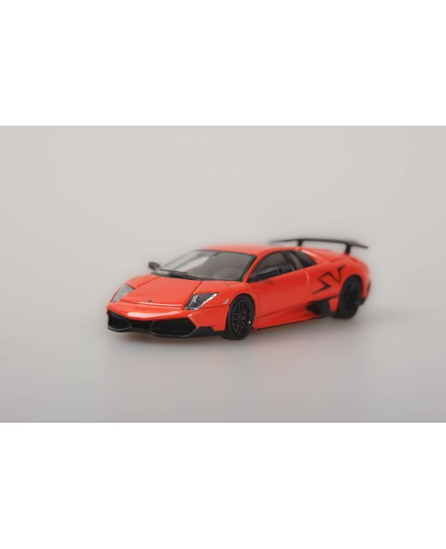 (預訂 Pre-order) High Rev Model  HRM 1/64 LP670 SV (Diecast car model) 限量399台 Orange