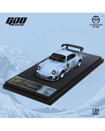 (預訂 Pre-order) TimeMicro X GDO 1:64 RWB 964 KANAGAWA SURFING livery (Diecast car model) 普通版 (限量999台)