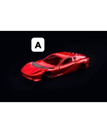 (預訂 Pre-order) FuelMe X TOC 1/64 812C (Resin car model) 限量299台 Candy red