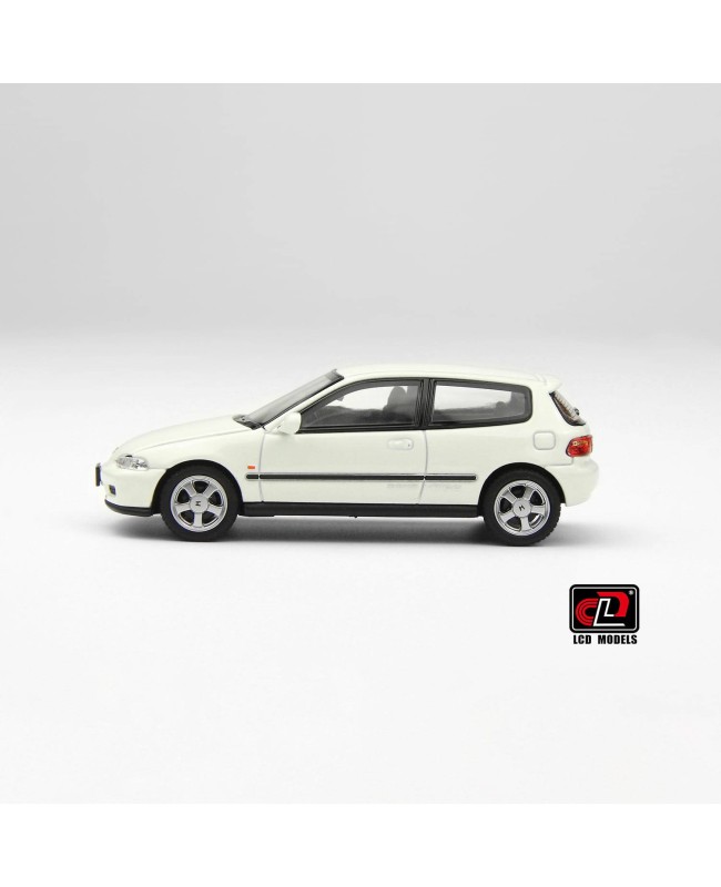 (預訂 Pre-order) LCD 1/64 Honda Civic 5th generation Mk5 EG6 (Diecast car model) White