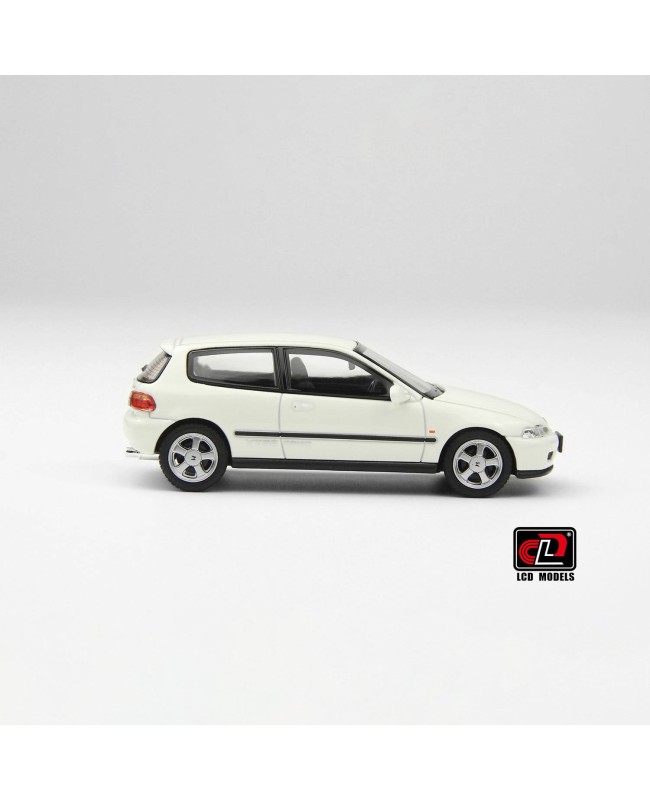 (預訂 Pre-order) LCD 1/64 Honda Civic 5th generation Mk5 EG6 (Diecast car model) White