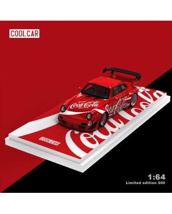 (預訂 Pre-order) Cool Car 1/64 Coca-Cola Livery (Diecast car model) Porsche 964 CC640842 (限量500台)
