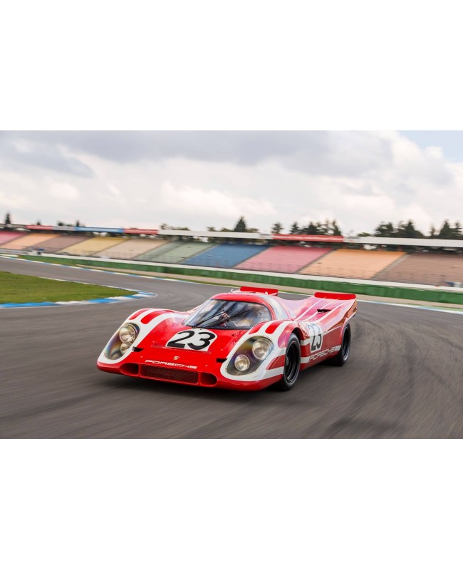 (預訂 Pre-order) Finclasscially FY 1/64 23# Red, 917kh Le Mans 24 Hours 1970 1st Winner (Diecast car model) 限量999台