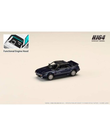 (預訂 Pre-order) HobbyJAPAN 1/64 Toyota MR2 1600G-LIMITED SUPER CHARGER 1988 T BAR ROOF (Diecast car model) HJ643056ABL   : Blue Mica